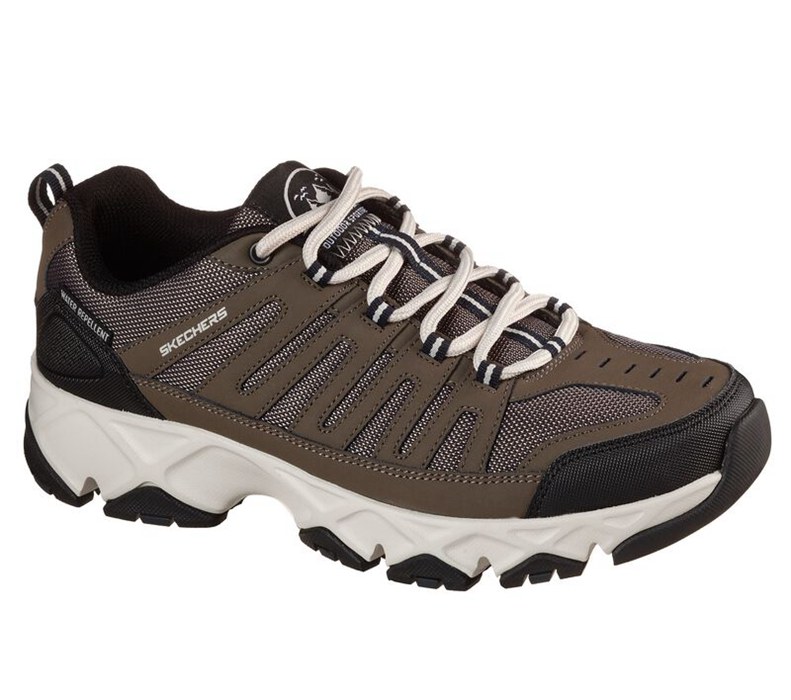 Skechers Herr Bruna Sneakers - Relaxed Fit: Crossbar - Stilholt - Sverige (IKRXD-4807)